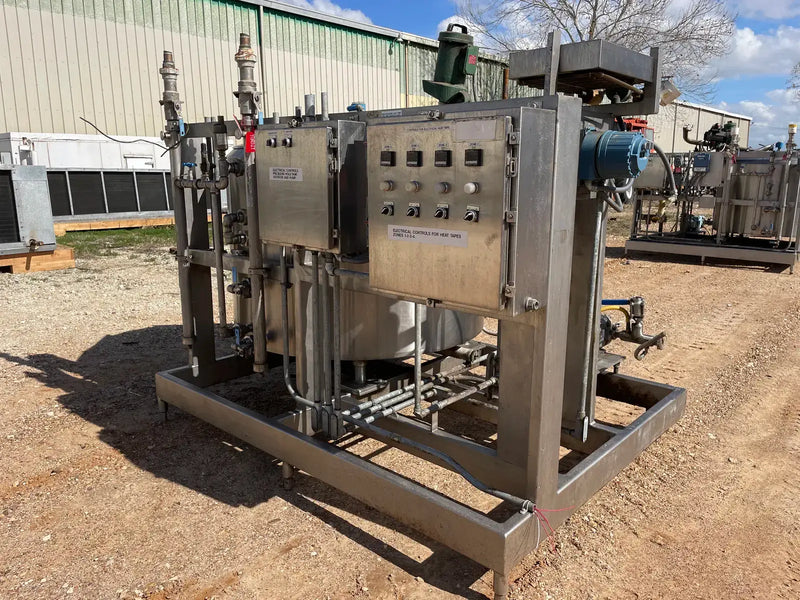 Waukesha Cherry-Burrell Process Mixing Agitator Tank Package (300 Gal)