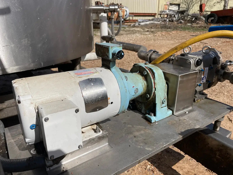 Waukesha Cherry-Burrell Process Mixing Agitator Tank Package (300 Gal)