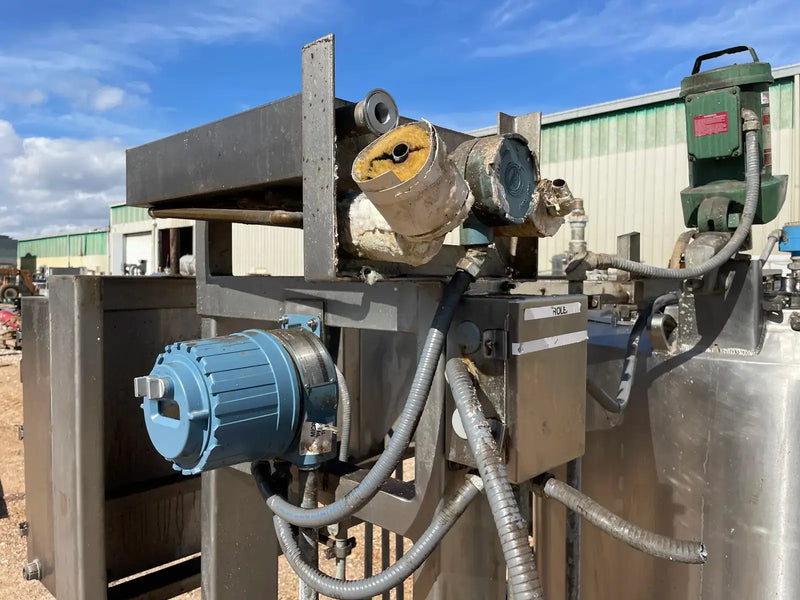 Waukesha Cherry-Burrell Process Mixing Agitator Tank Package (300 Gal)