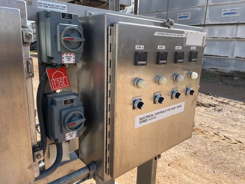 Waukesha Cherry-Burrell Process Mixing Agitator Tank Package (300 Gal)