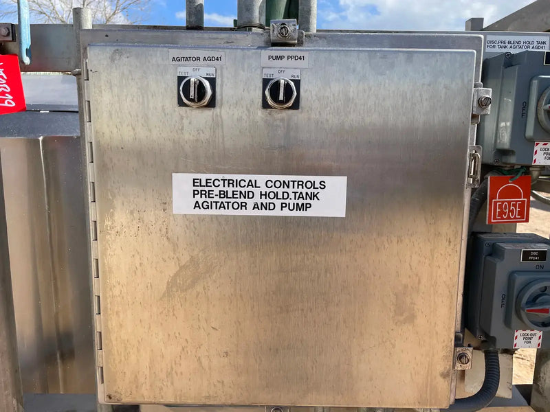 Waukesha Cherry-Burrell Process Mixing Agitator Tank Package (300 Gal)