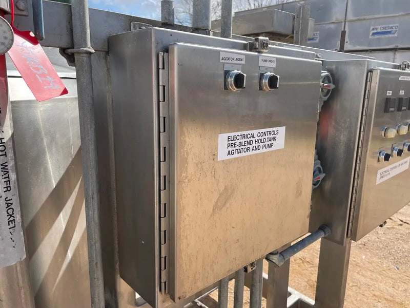 Waukesha Cherry-Burrell Process Mixing Agitator Tank Package (300 Gal)