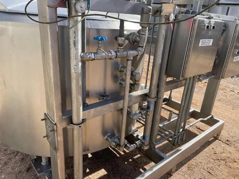 Waukesha Cherry-Burrell Process Mixing Agitator Tank Package (300 Gal)