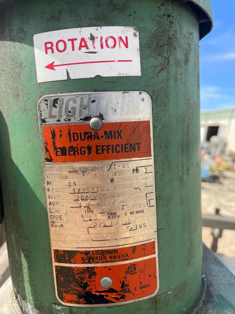 Waukesha Cherry-Burrell Process Mixing Agitator Tank Package (300 Gal)