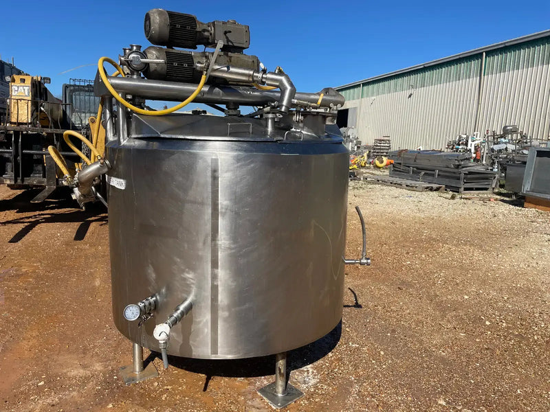 Tanque agitador de mezcla de proceso Waukesha Cherry-Burrell (300 gal)