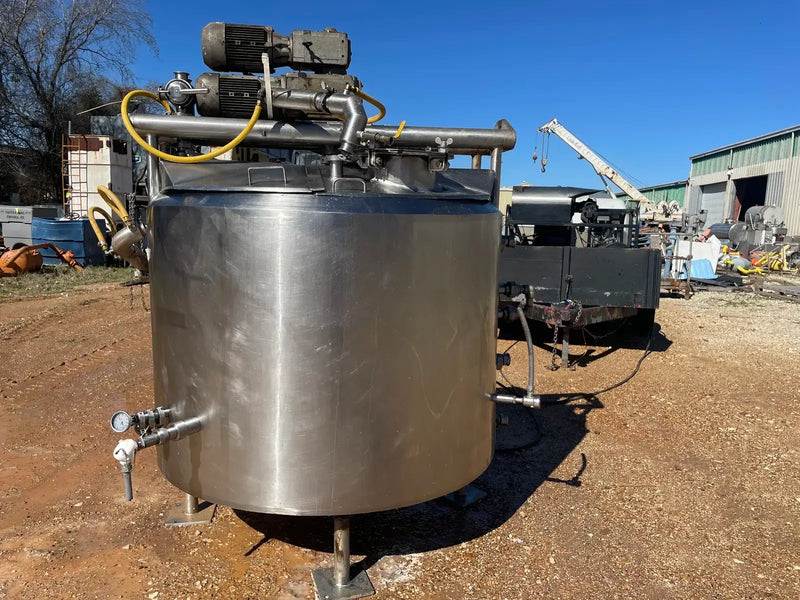 Tanque agitador de mezcla de proceso Waukesha Cherry-Burrell (300 gal)
