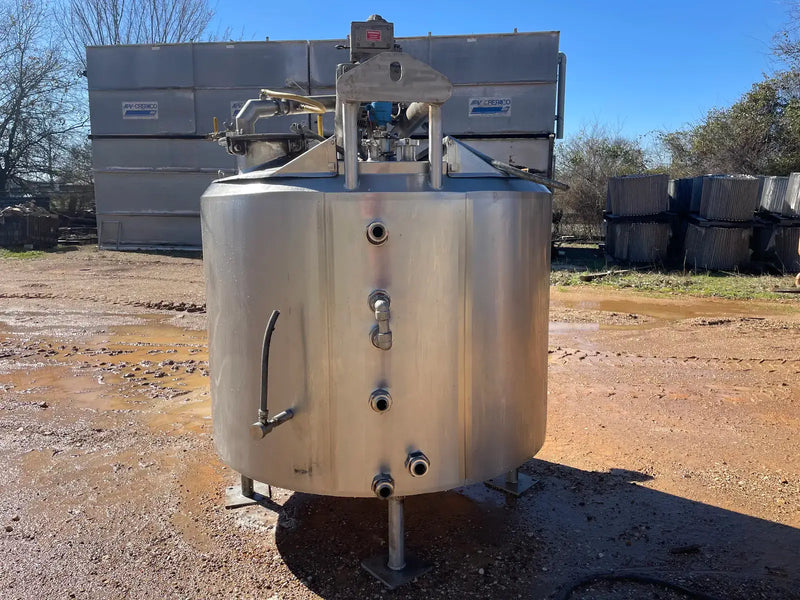 Tanque agitador de mezcla de proceso Waukesha Cherry-Burrell (300 gal)