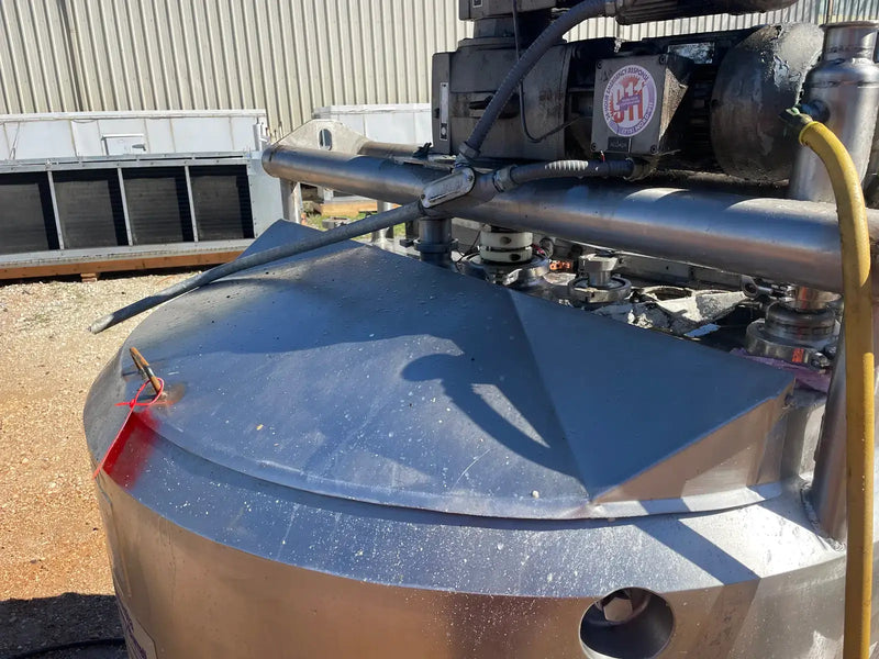 Tanque agitador de mezcla de proceso Waukesha Cherry-Burrell (300 gal)